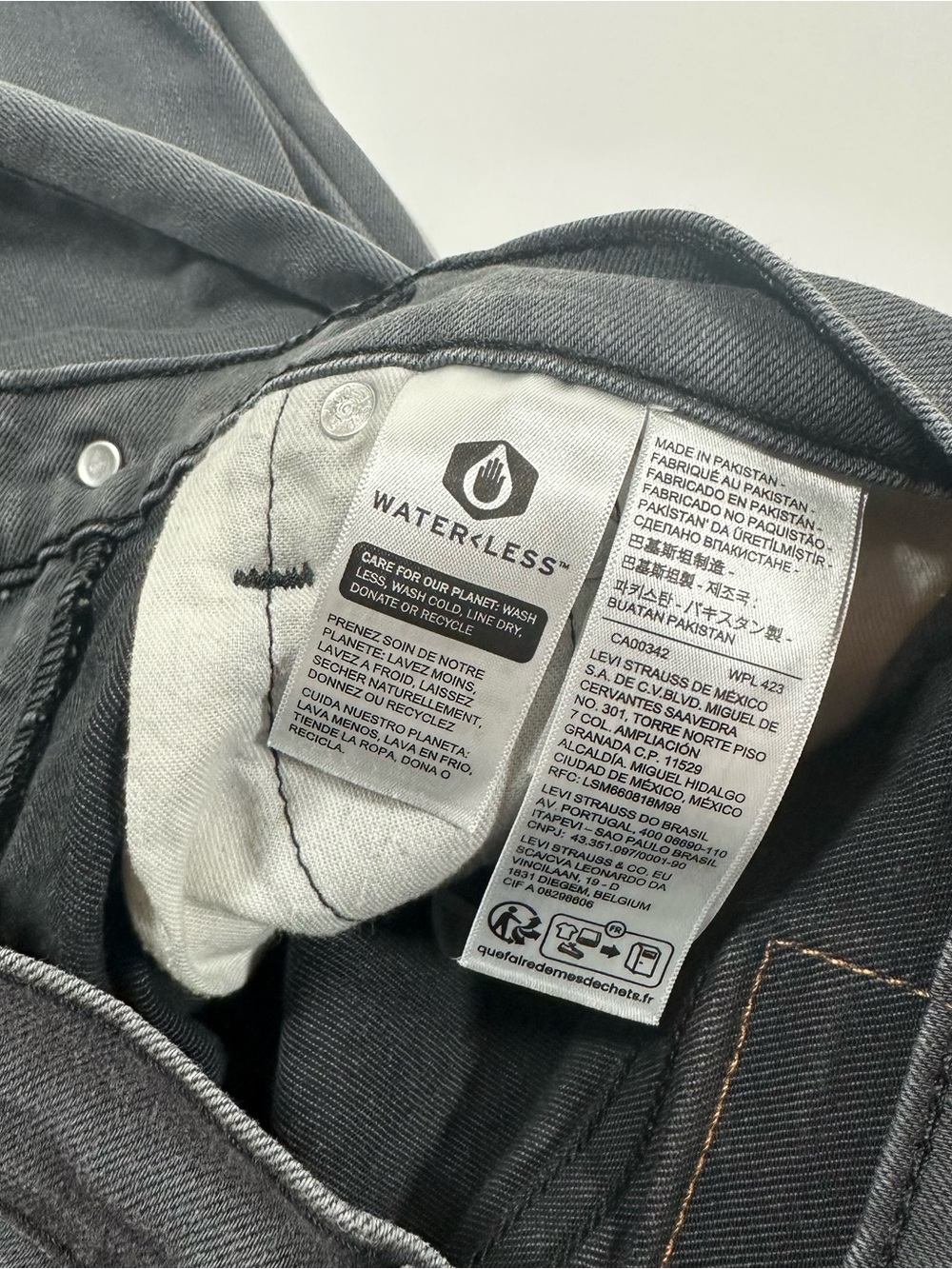 Levi’s 511 Slim Gray Jeans‎ W28 L32 - Picture 4 of 8